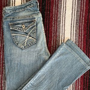 Blue Asphalt Bootcut Jeans